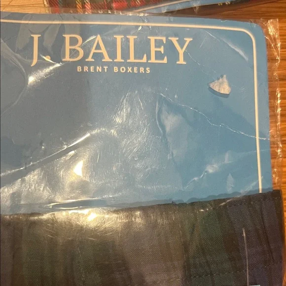 J. Bailey Kids Plaid and Patterned Underwear - Red, Green, Blue, Black - Picture 2 of 6